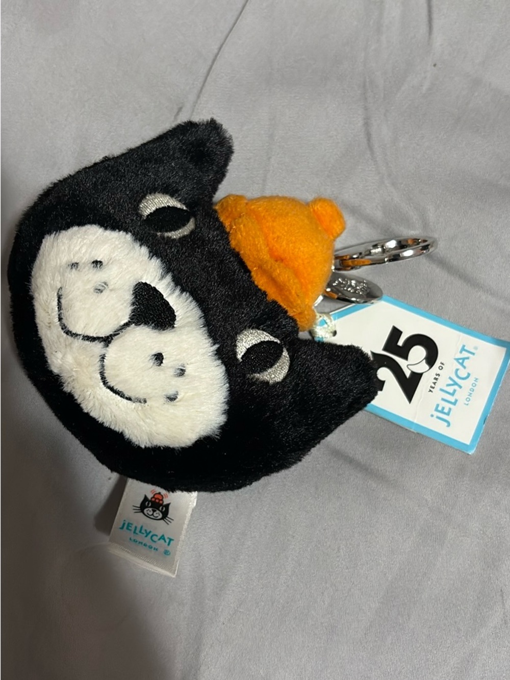 Jellycat jack bag charm